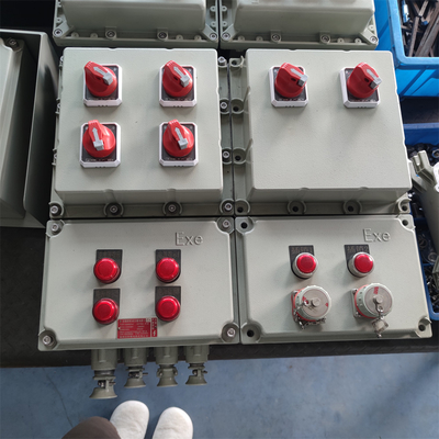 IP66 WF2 Patlama Güvenli Kontrol Paneli Kabin Tozla Kaplı Duvar Montu 2mm