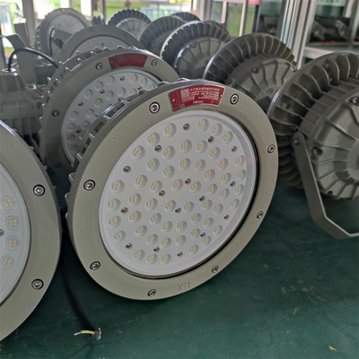 150W ATEX Div 1 Alev geçirmez Patlama geçirmez LED Yüksek Körfez Işığı Deniz ve Rafineri Kullanımı için 180lm/w, WF2