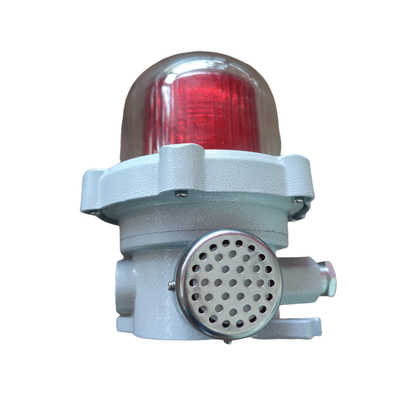 Patlama Güvenli Alarm sesli ve görsel Alarm lambaları ATEX Endüstriyel Sınıf Tehlikeli Yerler için 120-180DB