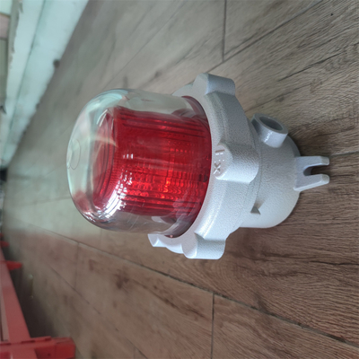 Patlamaya karşı ses ve ışık alarmı, ATEX/EAC derecesi IP66 derecesi WF2 tavan montajı ile