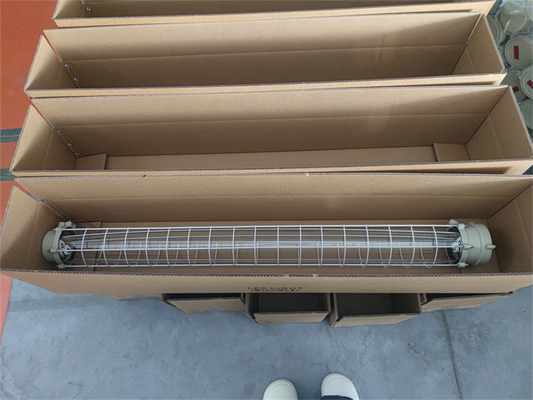 Sınıf 1 Div 1 Ex Kanıtlı doğrusal floresan ışığı ATEX IECEx RoHS CNEX ISO ile Deniz Offshore Tesisleri için