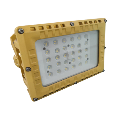 Ex Petrokimyasal endüstriyel için tehlikesiz LED lamba armatürü IP66 180lm/w