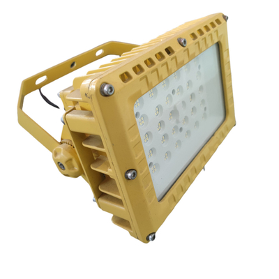 Bölge1 Petrol Gazı Kullanımı Patlama Dayanıklı LED Sel Işığı Verimliliği 150lm/w Ex Code Ex Db IIC T6 Gb
