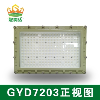 AC100-277V voltaj 250w ve IP66 koruma düzeyi patlamaya dayanıklı petrol gazı ve endüstriyel alanlar için LED sel ışığı