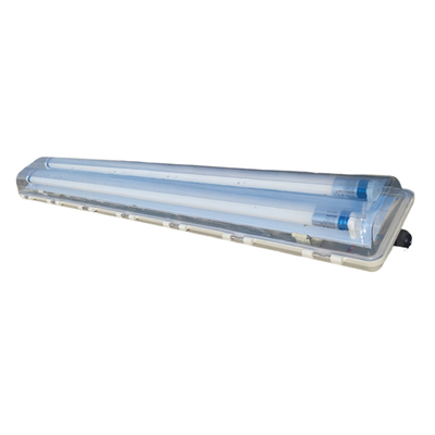 GRP Patlama Kanıtlı LED Doğrusal Floresan Işık Endüstriyel Tehlikeli Çevre için 110lm/w