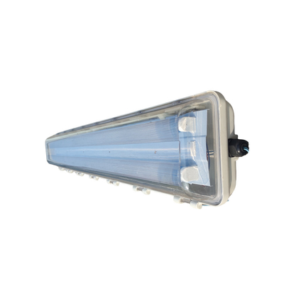 Ex Proof Flameproof Fluoresan Lineer Aydınlatma Aygıtı - IP66 - korozyona dayanıklı 54watt tavan flange asılı montajı