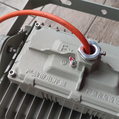 Ex Çetin ortamlar için MEANWELL Sürücüsü ile alev geçirmez LED sel fener 170lm/watt 295V