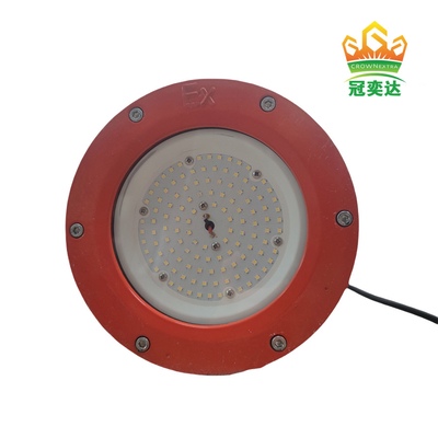 Patlama Dayanıklı Bay Fenerleri ATEX IECEx RoHS IP66 Deniz endüstrisi için korozyona karşı 170lm/watt 90-295V