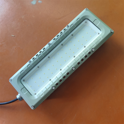Ex-Proof Led doğrusal ışık ATEX IEC RoHS IP66 WF2 deniz sınıfı Alüminyum 100lm/w 295v 80watt Bölge 1,2,21,22