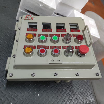ATEX RoHS sertifikalı alev geçirmez bağlantı kutuları Geniş OEM mevcut AC220/380V