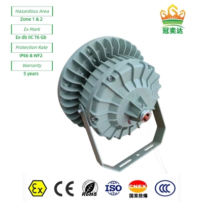 Ateş geçirmez LED Körfez Işığı Toz / Su geçirmez Tehlikeli Bölge 1 için MEANWELL Sürücüsü ile 175lm / watt