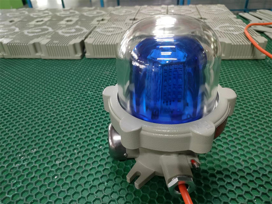 Bölge 1 2 Patlama Güvenli alarm Işık sesli görsel lamba ATEX IP66 WF2 OEM 40Watt kullanılabilir