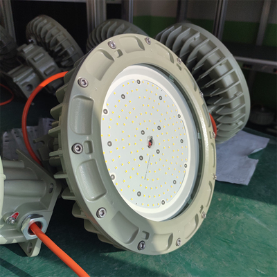 ATEX Ex-Proof güvenlik LED Işıklama Yüksek Körfez Su geçirmez IECEx RoHS tehlikeli kimyasal endüstri için sertifikalı 3500lm 170W