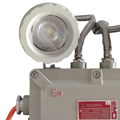 Tehlikeli Bölge 1 Endüstriyel patlama geçirmez lamba IP66 WF2 5 Watt 90-180 dakikalık
