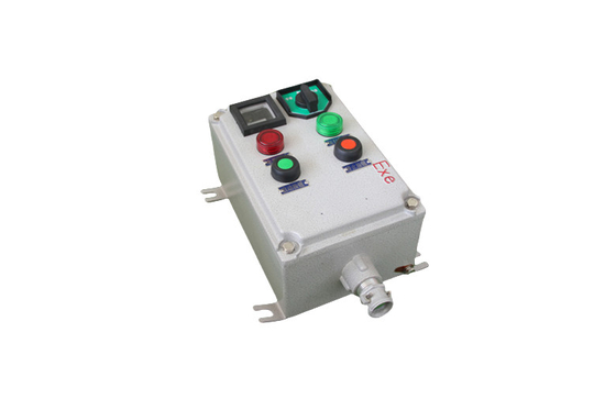 ATEX Güvenlik Ateş geçirmez kontrol istasyonu Alev geçirmez elektrikli kontrol kutuları 220/380Vac G1/2",G3/4",G1,G1.1/4",G1.1/2",G2