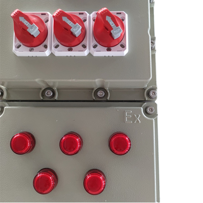 Patlama koruma kontrol istasyonları ATEX IP66 Denizcilik derecesi Alüminyum Tehlikeli alanlar için özel olarak inşa edilmiş 225A