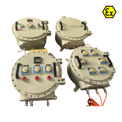 ATEX CNEX Sertifikalı Paslanmaz Çelik Patlama Dayanıklı IP66 Korumalı Kontrol Paneli