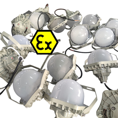 Patlama platformu ATEX IP66 Koruması ile LED Işık Fenerleri OEM Sunucu 100lm/w