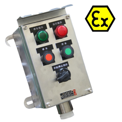 2mm Ex D E IIC T6 IP66 WF2 Alev geçirmez dağıtım paneli kontrol tablosu