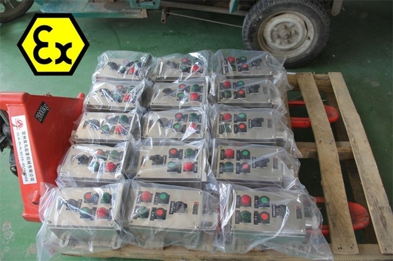 2mm Ex D E IIC T6 IP66 WF2 Alev geçirmez dağıtım paneli kontrol tablosu