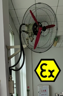 ATEX Patlamaya Dayanıklı Döndürülebilir Vantilatör 6600-1800m³/sa IP54 Kimya, Petrol, Gaz, Madencilik Endüstrileri ve Enerji Verimliliği İçin Kararlı