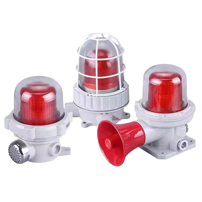 50000 Saat IECEX II 2 G Ex Db Eb IIC T6 Gb 120-180DB Alarm lambaları