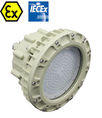 Patlama Dayanıklı LED Yüksek Bay Işık 100-240W ATEX IECEx Sertifikalı IP66