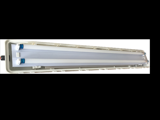 ATEX 2x18w 2x36w EX Proof LED Lineer Işık Su Geçirmez T8 Tüp Aydınlatma Armatürü