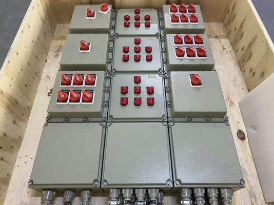 IP54/IP65/IP66 Koruması ve Karbon Çelik / Alüminyum Yapısı ile 2 mm Patlama Kanıtlı Panel