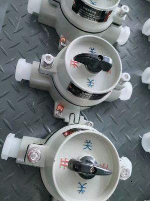 CNEX Sertifikalı Patlama Dayanıklı Döner Seçer Değiştiricisi 10A Tehlikeli Yerler için Değiştiriciler