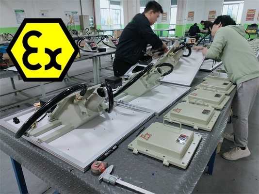 Patlama Dayanıklı Güneş Sokak Işığı Atex IECEx Onaylı WF2 IP66 100 Watt 140lm