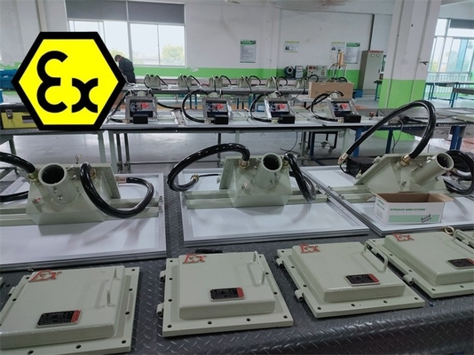 ATEX IECEx Patlama Dayanıklı Güneş LED Sokak Aydınlatması Alev Dayanıklı Deniz Kaliteli Alüminyum