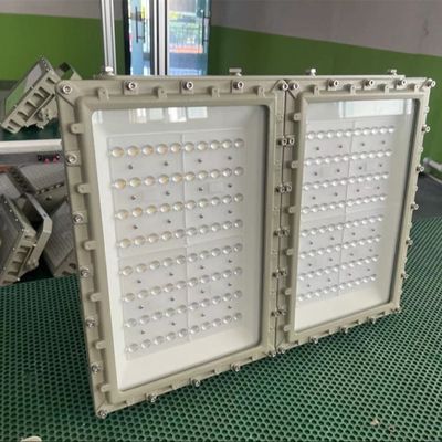 ATEX Ex d IIB T6 Patlamaya Dayanıklı LED Projektör - 11.500 Lm, 6.000 K, Zone 1/2 & 21/22 için IP66