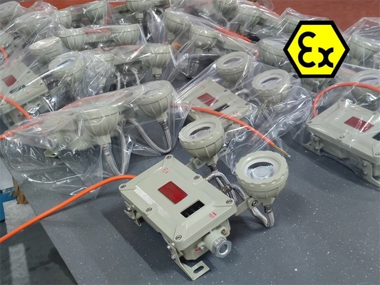 Bölge 1 Alev geçirmez acil durum ışığı 2 * 5Watt Deniz uygulamaları için