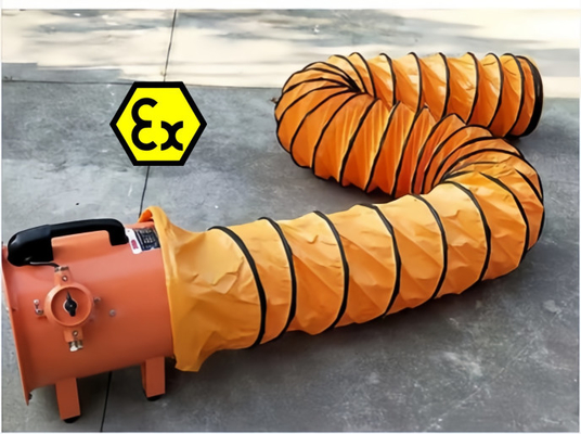 Dayanıklı Enerji Tasarruflu Atex IP54 Patlama Kanıtlı Ekseli Ventilatör 90-1500W