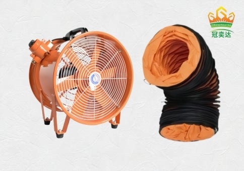 Tehlikeli Bölge Havalandırma Patlama Güvenli Fan Çapı 200-750mm Kurulum