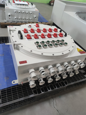380VAC Alev geçirmez Panel Özel Kablo Girişi CNEX ATEX