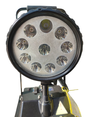 10*3W Patlama Dayanıklı LED Taşınabilir Çalışma Işığı GRP Deniz Petrol Gaz Bölgesi1 için Onaylanan Tüm Plastik ATEX