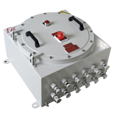 Enerji- ATEX Patlama geçirmez kontrol istasyonu Alev geçirmez elektrikli kontrol kutuları 220/380Vac G1/2" G3/4" G1 G1.1/4" G1.1/2" G2
