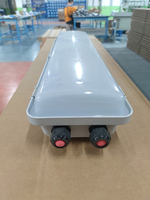 2*18w/2*36w Patlama Güvenli Floresan Işığı IP66 WF2 Koruma Seviyesi Yüksek CRI Ra≥70