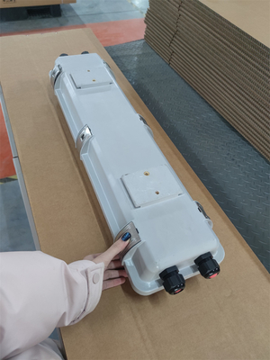 2*18w/2*36w Patlama Güvenli Floresan Işığı IP66 WF2 Koruma Seviyesi Yüksek CRI Ra≥70