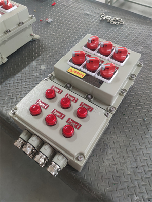 Enerji Verimli ATEX Patlamaya Dayanıklı Kontrol İstasyonu – Alev Korumalı Elektrik Kontrol Kutuları 220/380Vac G1/2", G3/4", G1, G1.1/4", G1.1/2", G2