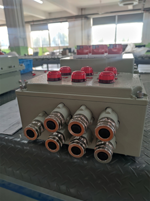 Enerji Verimli ATEX Patlamaya Dayanıklı Kontrol İstasyonu – Alev Korumalı Elektrik Kontrol Kutuları 220/380Vac G1/2", G3/4", G1, G1.1/4", G1.1/2", G2
