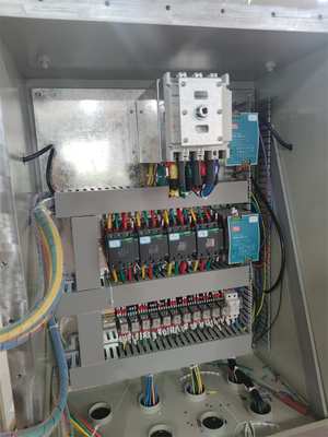 Enerji- ATEX Patlama geçirmez kontrol istasyonu Alev geçirmez elektrikli kontrol kutuları 220/380Vac G1/2" G3/4" G1 G1.1/4" G1.1/2" G2