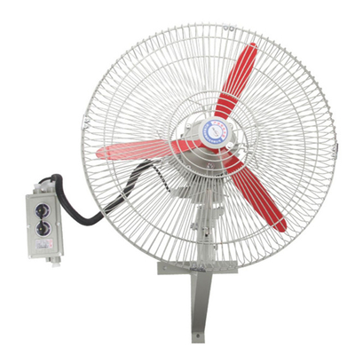 Ex Mark Ex Db IIC T4 Gb Patlayıcı Atmosferler için IP54/WF2 Koruma Derecesi ile İçsel Güvenli Havalandırıcı