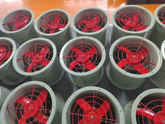 ATEX CNEX Sertifikalı IP54 Patlama Güvenli Egzoz Ventilatörü Bölüm1 2 21 22 Alan 2000-10800m3/h
