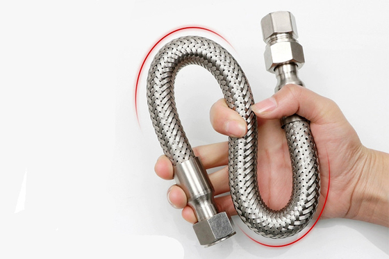 ATEX/IECEx Ex d Patlama geçirmez esnek boru ′′ 1⁄2 "PVC kaplı paslanmaz çelik, Bölgeler 1/2 ve 21/22 için IP66