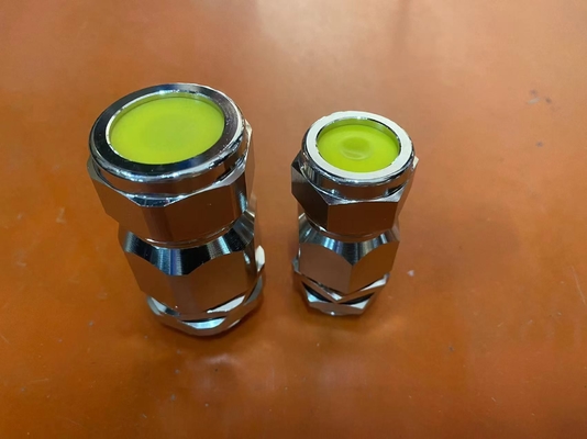 ATEX/IECEx Kablo bezleri 10-14mm Kablo çapı IP68 Bakır Tek tel zırh