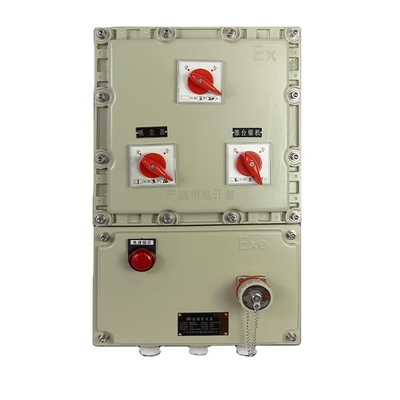 2 kutupluk ve 220V/380V Voltajlı Alev Dayanıklı Seçicisi