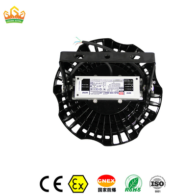 160lm/w Verimlilik Patlama Kanıtlı LED Yüksek Körfez Işıkları ATEX IECEx RoHS ISO9001 CCC Sertifikalı 200W